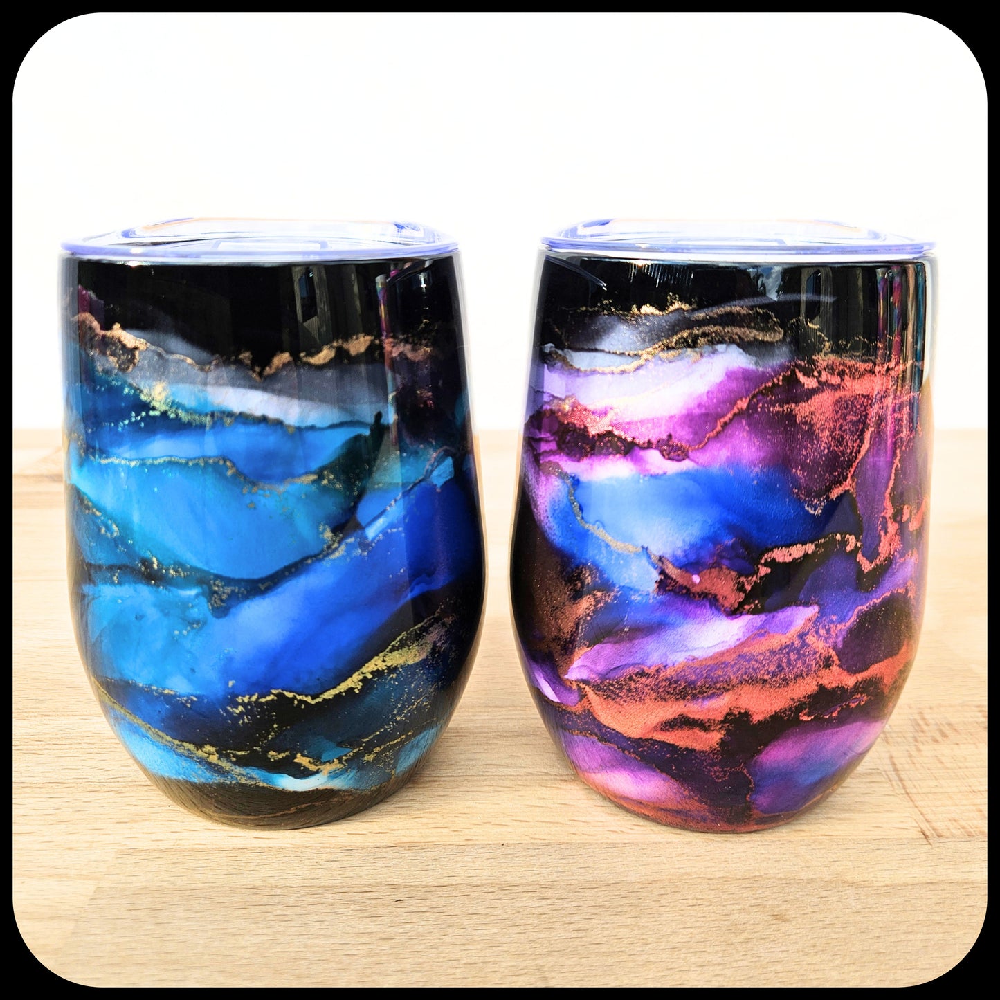 SALE SET OF TWO 350ml Stainless Steel Thermo Tumbler