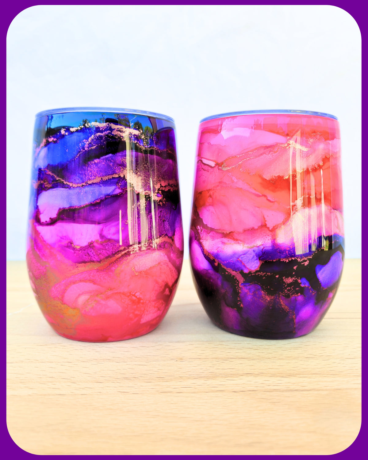 SALE SET OF TWO 350ml Stainless Steel Thermo Tumbler