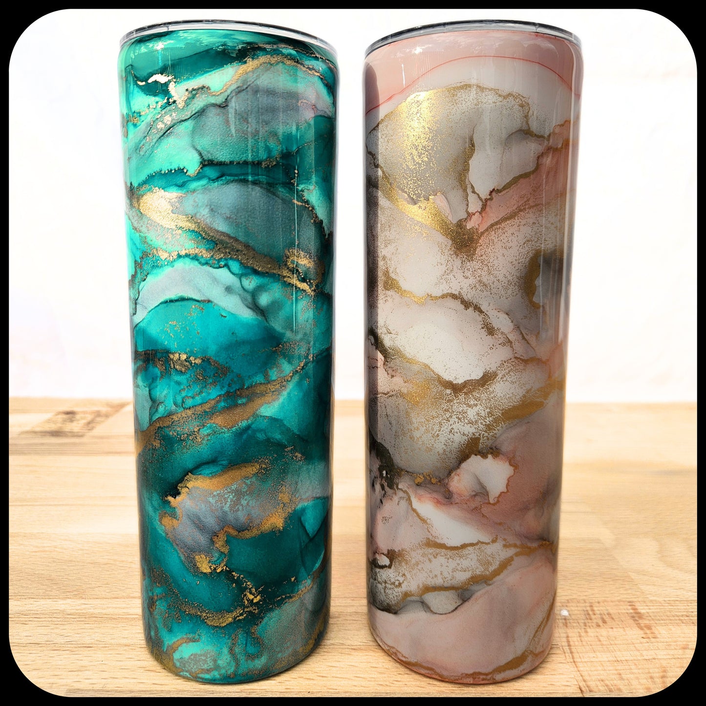 SALE SET OF TWO 600ml Stainless Steel Thermo Tumbler