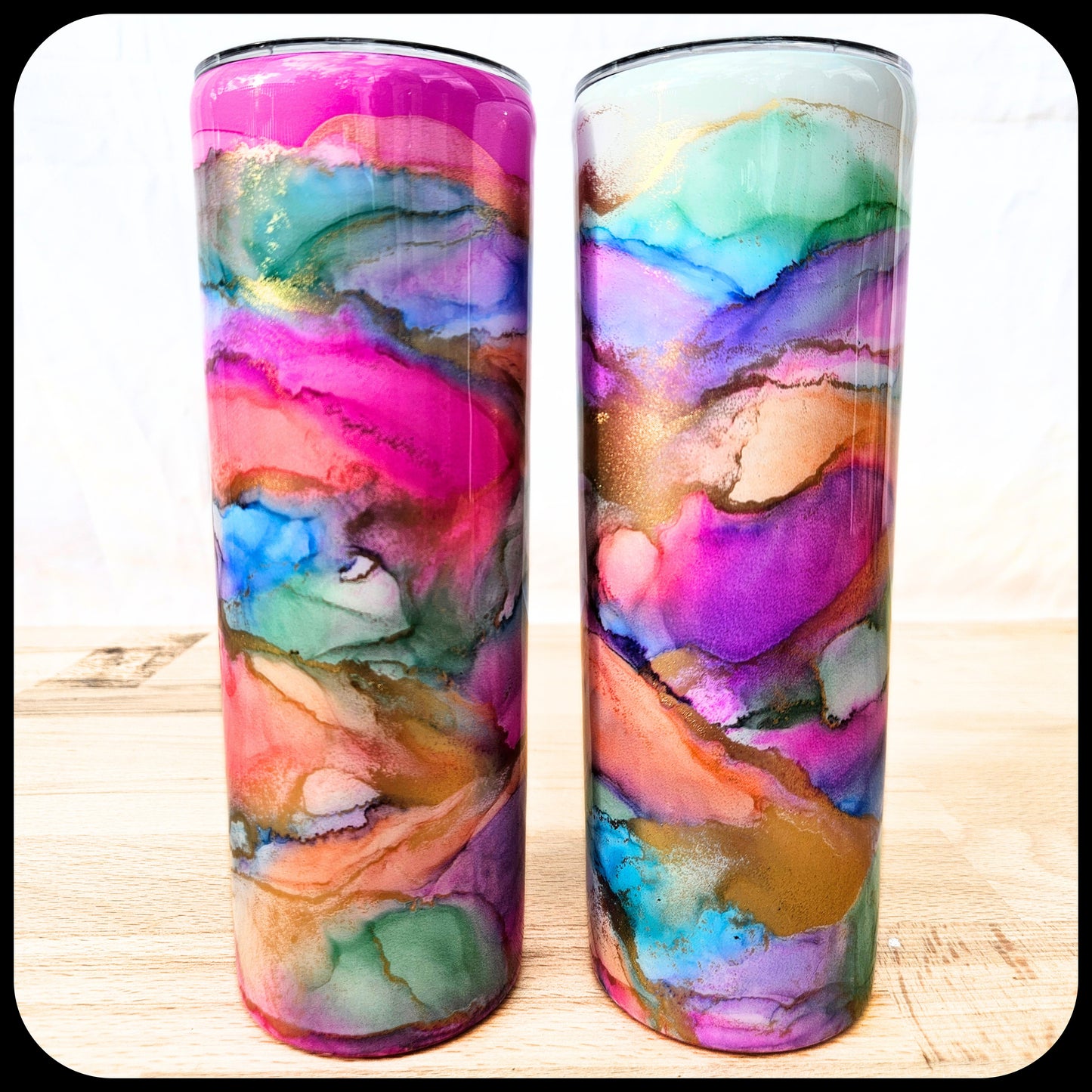 SALE SET OF TWO 600ml Stainless Steel Thermo Tumbler