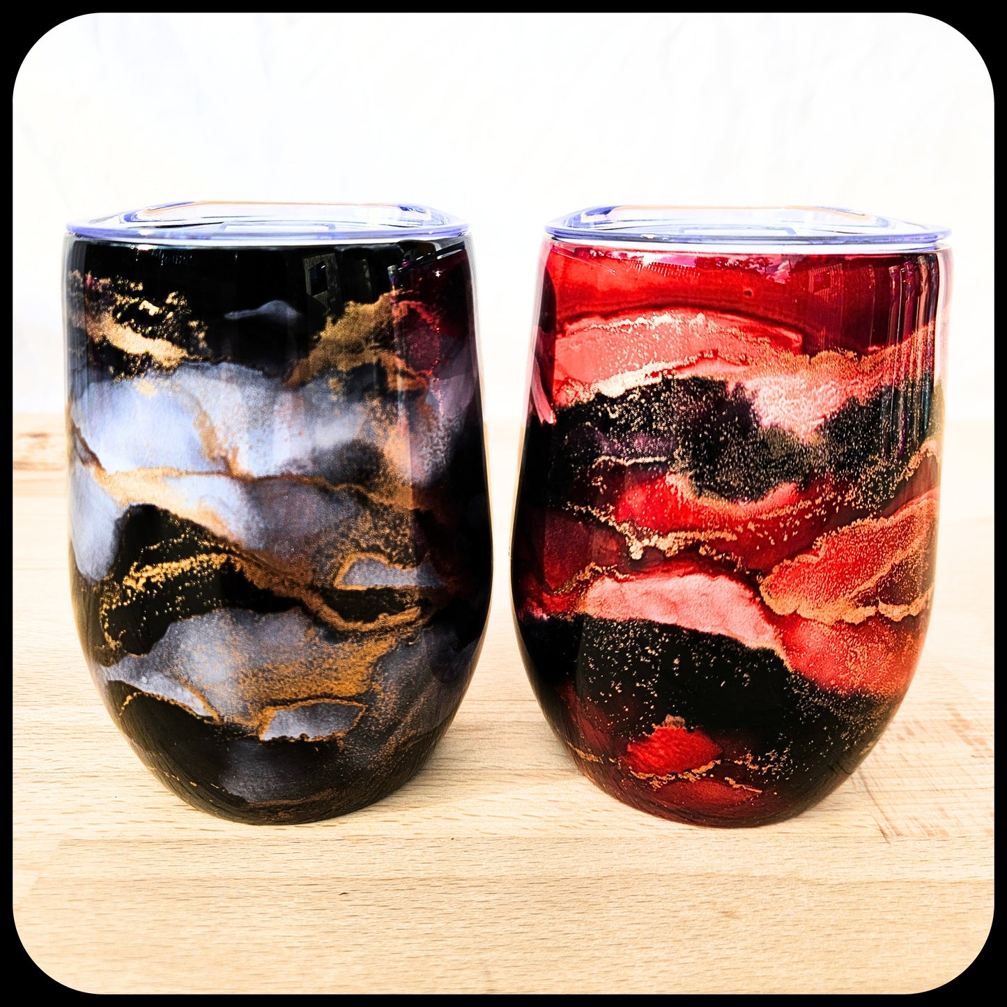 SALE SET OF TWO 350ml Stainless Steel Thermo Tumbler