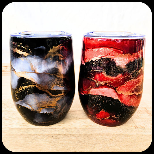 SALE SET OF TWO 350ml Stainless Steel Thermo Tumbler