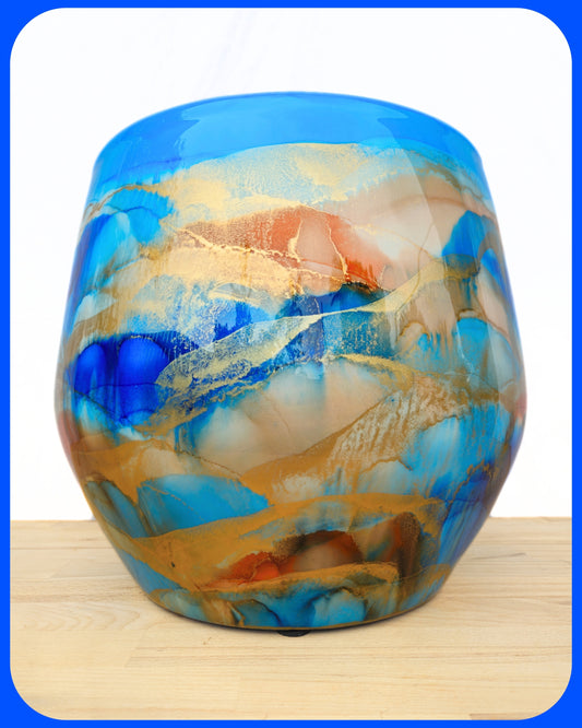 exquisite fibreglass 37cm x 42cm 'hamptons'