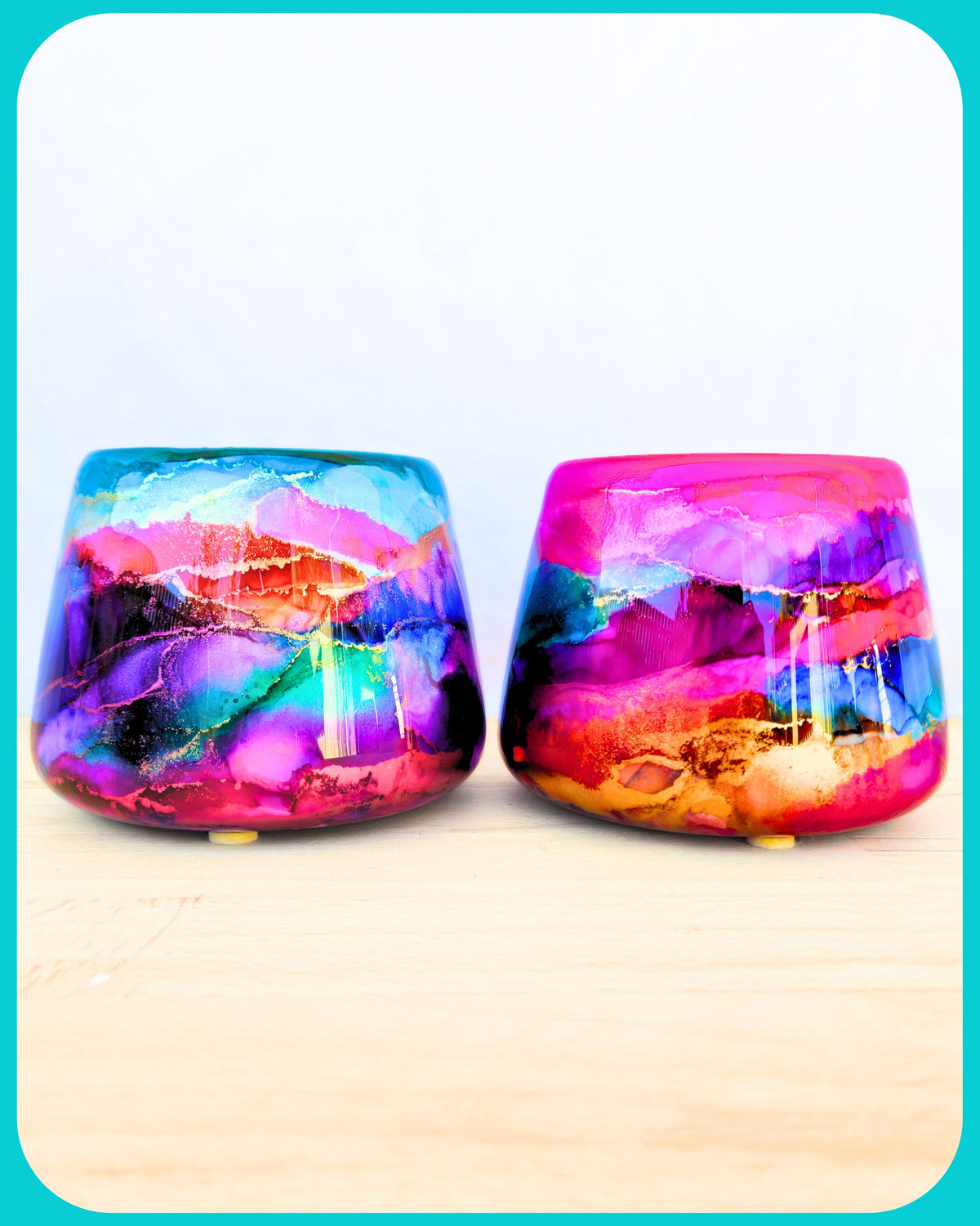 SALE SET OF TWO 13cm x 11cm Ceramic Small Bulbs