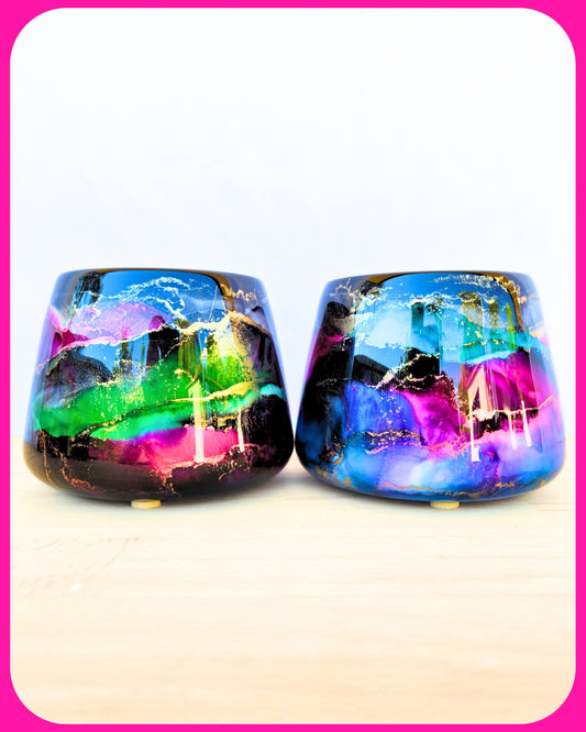 SALE SET OF TWO 13cm x 11cm Ceramic Small Bulbs