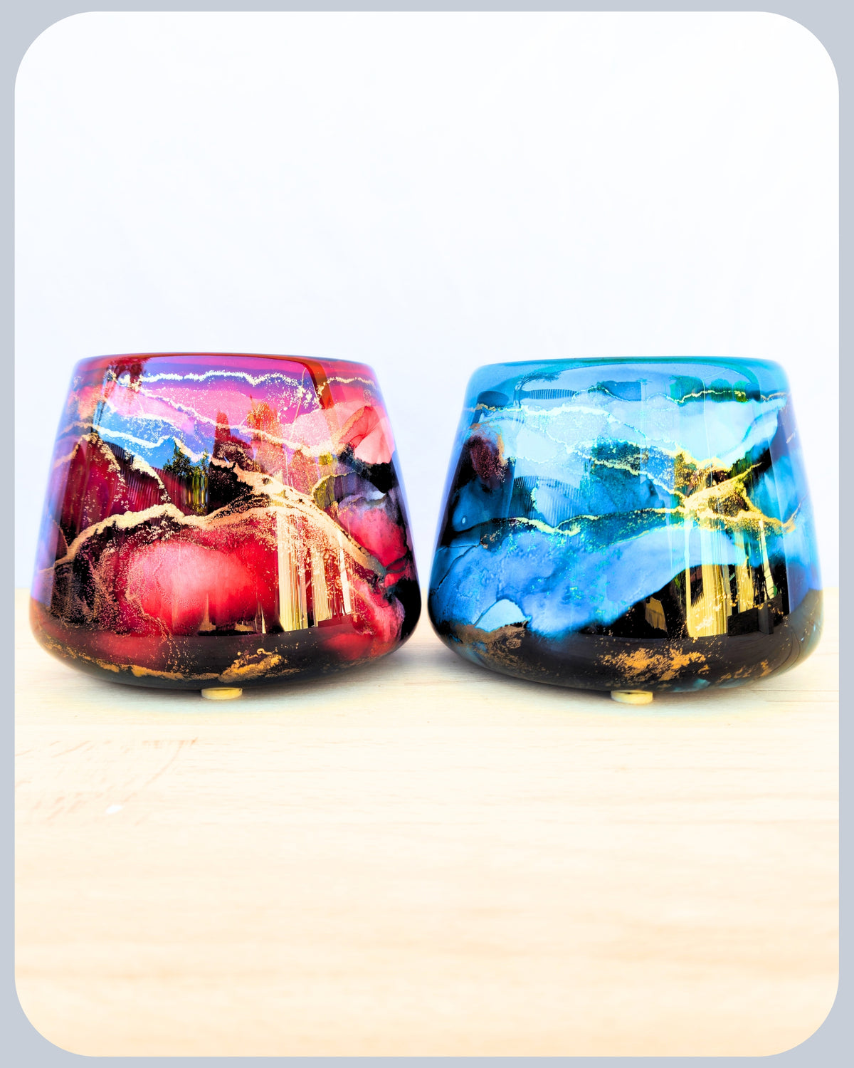 SALE SET OF TWO 13cm x 11cm Ceramic Small Bulbs