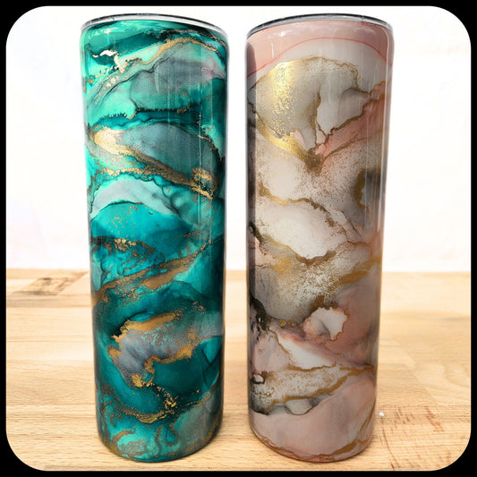 SALE SET OF TWO 600ml Stainless Steel Thermo Tumbler